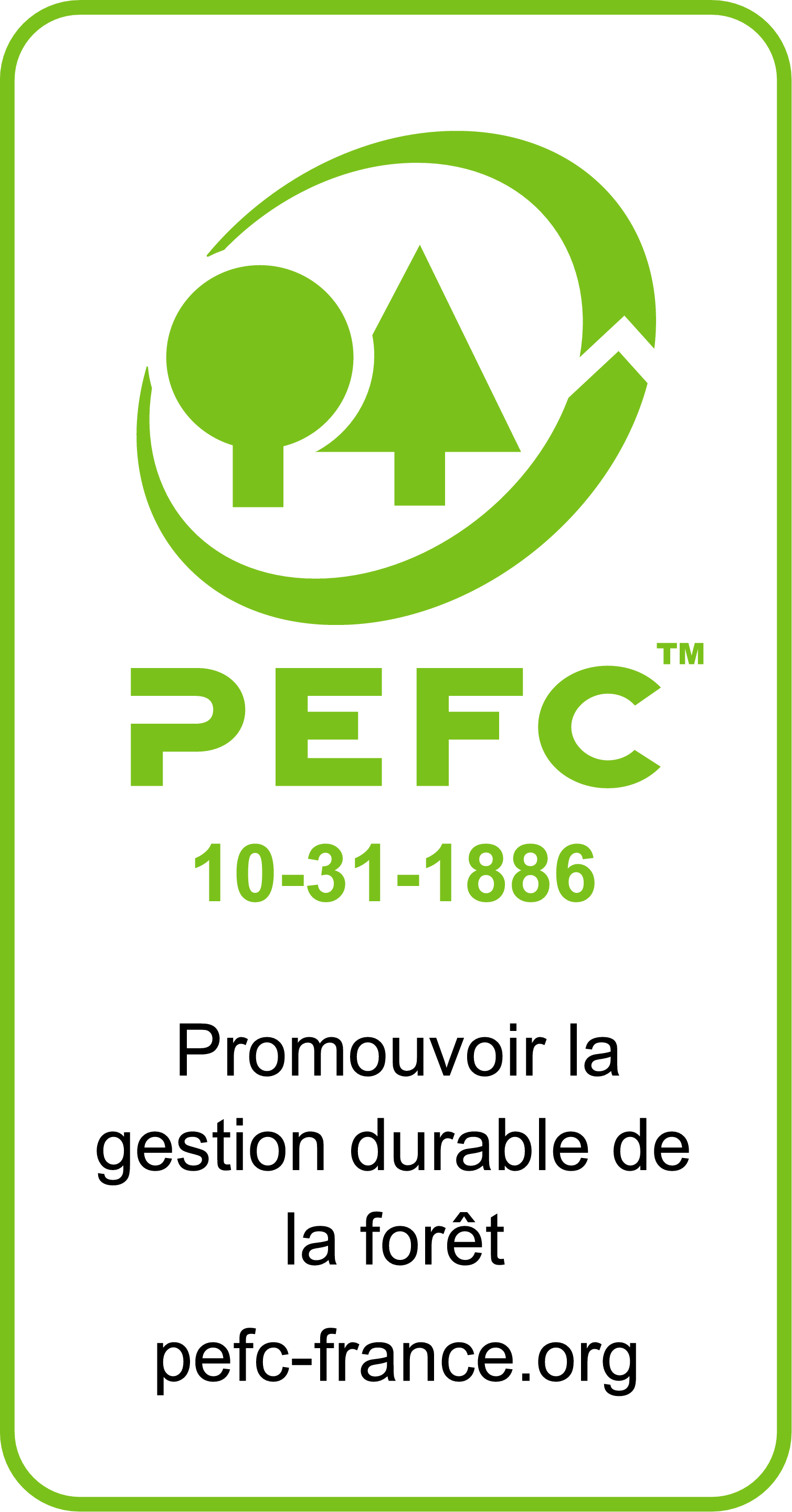 Certificat PEFC